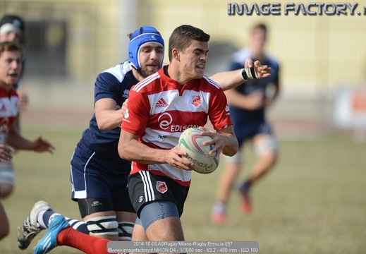 2014-10-05 ASRugby Milano-Rugby Brescia (6-22)